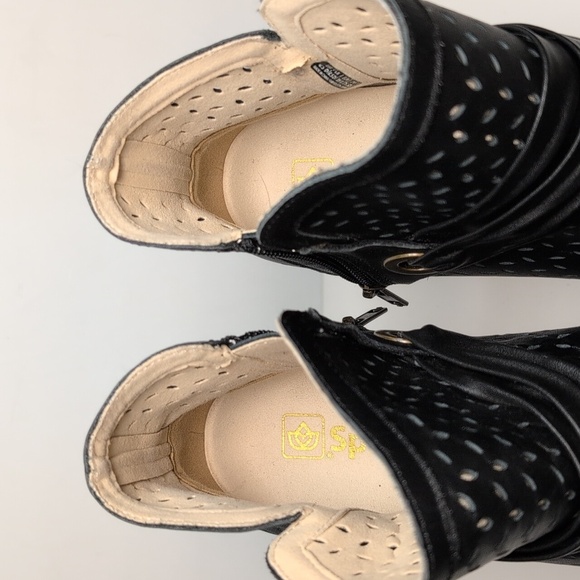 Spenco Priscilla metatarsal pad ankle boot/booties woman size 8.5D. EU 39D(wide) - Picture 11 of 15